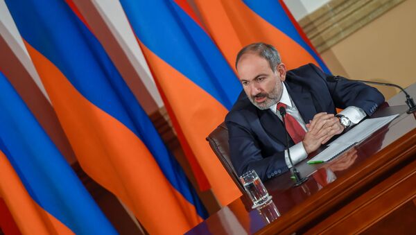 Пресс-конференция премьер-министра Никола Пашиняна (19 марта 2019). Еревaн - Sputnik Արմենիա
