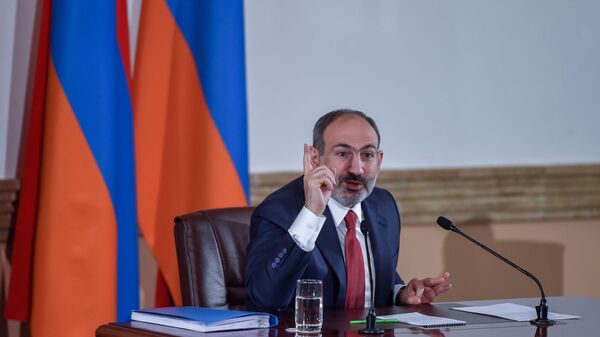 Пресс-конференция премьер-министра Никола Пашиняна  - Sputnik Армения