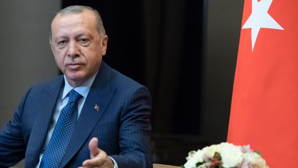 Президент Турции Р. Т. Эрдоган - Sputnik Армения