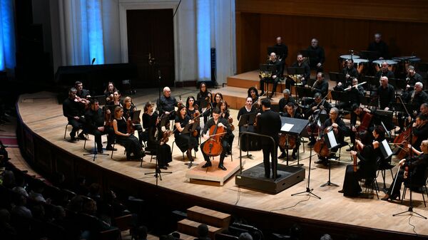 Концерт Нарека Ахназаряна в концертном зале Арама Хачатуряна (20 марта 2019). Еревaн - Sputnik Армения