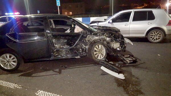 Дорожно-транспортное происшествие на Аштаракском шоссе (31 марта 2019). Еревaн - Sputnik Արմենիա