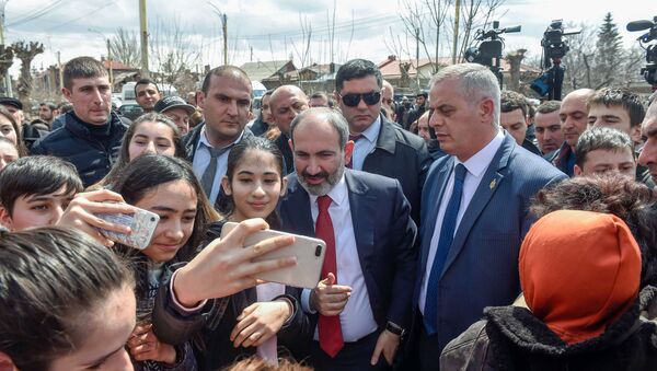Рабочий визит премьер-министра Никола Пашиняна в Гюмри (5 апреля 2019). Ширак - Sputnik Армения