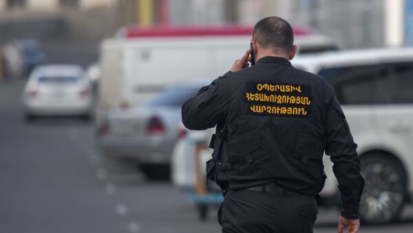 Спецоперация КГД в торговом центре Ариндж Молл (9 апреля 2019). Ариндж - Sputnik Армения