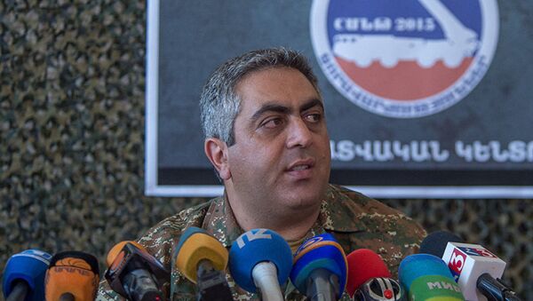 пресс-секретарь министерства обороны Армении Арцрун Ованнисян - Sputnik Армения