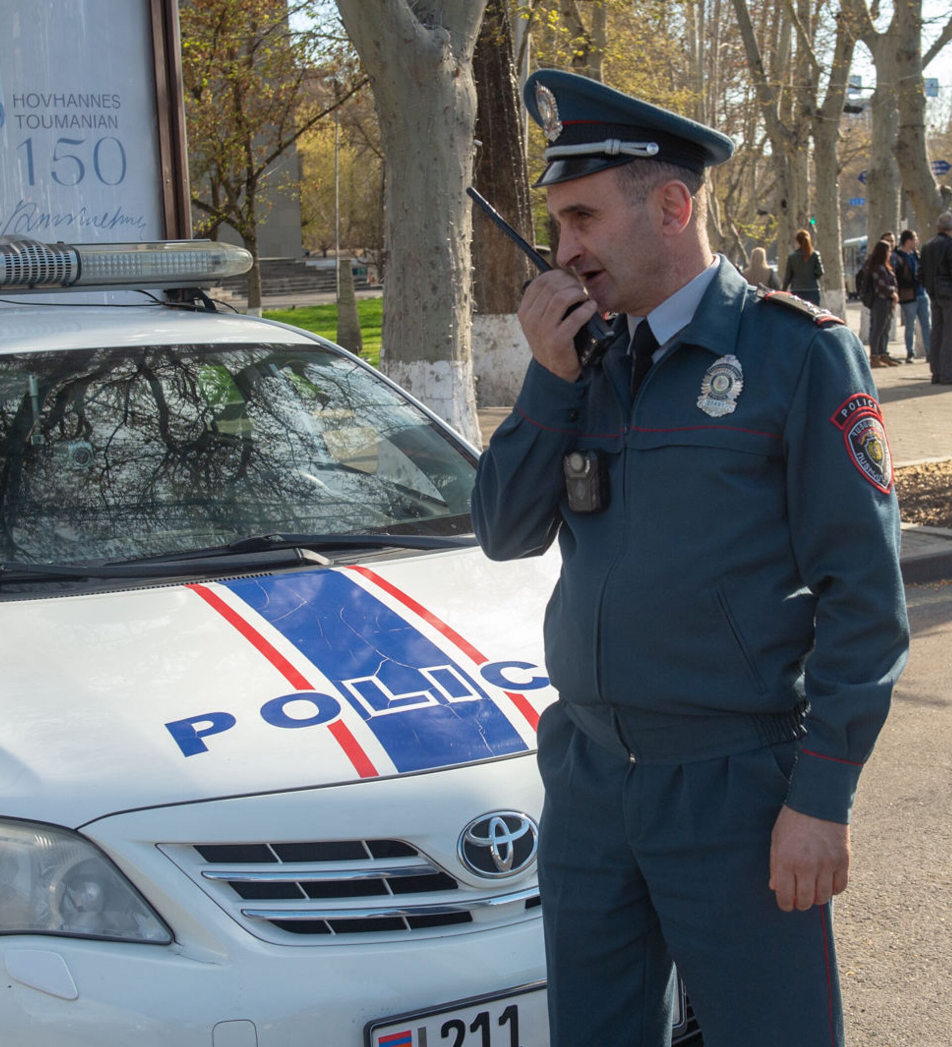 Полиция Армении автомобили