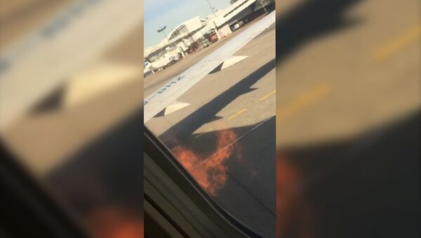 Двигатель самолета Utair загорелся при взлете во Внуково - Sputnik Армения