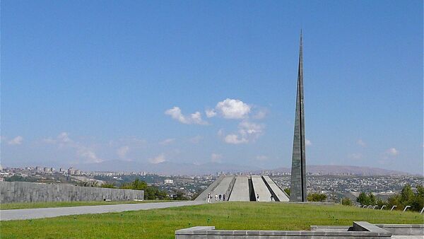Цицернакаберд — мемориальный комплекс в Ереване, посвящённый жертвам Геноцида армян 1915 года - Sputnik Արմենիա