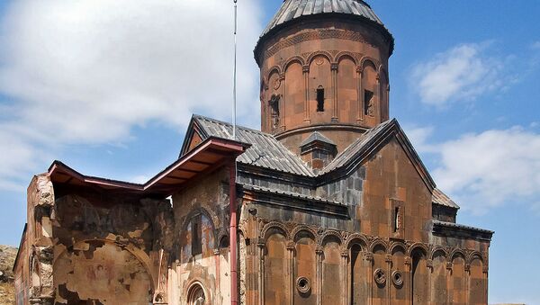 Развалины армянской церкви в Ани - Sputnik Արմենիա