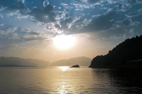 Մայրամուտ Վանա լճում - Sputnik Արմենիա