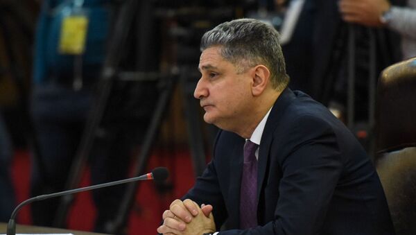 Тигран Саркисян на расширенном заседании Евразийского межправительственного совета (30 апреля 2019). Еревaн - Sputnik Армения