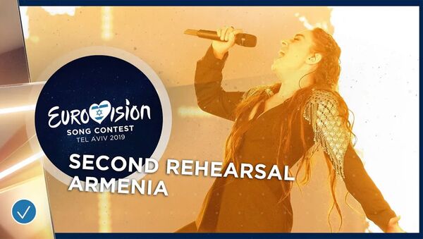 Вторая репетиция Србук на сцене Евровидения в Тель-Авиве - Sputnik Армения