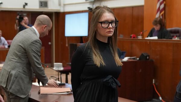  Анна Сорокина после оглашения приговора в зале Верховного суда Манхэттена (9 мая 2019). США - Sputnik Армения