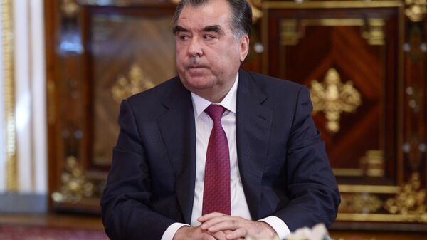  Президент Таджикистана Эмомали Рахмон - Sputnik Армения
