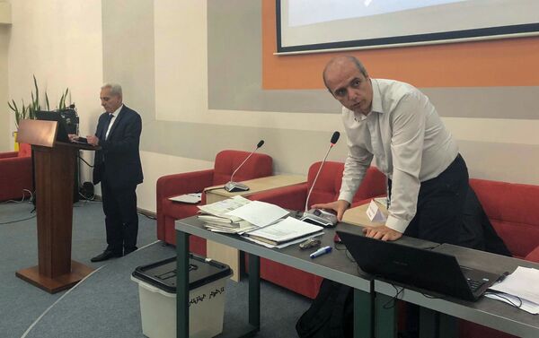 Շիրակի համալսարանի ռեկտորի ընտրություն Շիրակի համալսարանի ռեկտորի ընտրություն - Sputnik Արմենիա