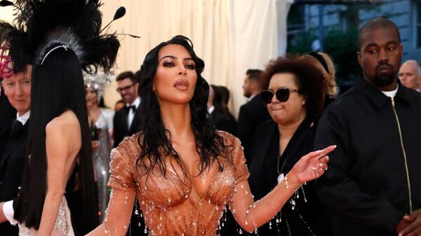 Кайне Уэст и Ким Кардашьян Уэст на Met-Gala (6 мая 2019). Нью-Йорк - Sputnik Армения