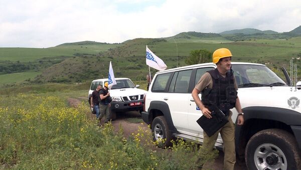 Мониторинг ОБСЕ на армяно-азербайджанской границе - Sputnik Армения