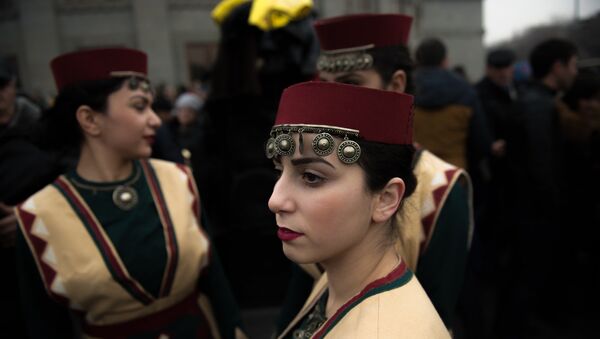 Армянские женщины в таразах - Sputnik Армения
