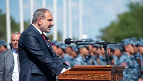 Премьер-министр Никол Пашинян на праздновании Первой республики (28 мая 2019) Сардарапат - Sputnik Армения