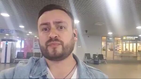 Шеф-редактора Sputnik Литва задержали в аэропорту Вильнюса - Sputnik Армения