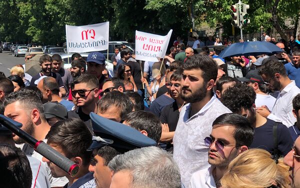Բողոքի ցույց Երևանում - Sputnik Արմենիա