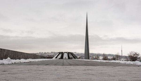 Цицернакаберд. Мемориал жертвам Геноцида армян Цицернакаберд. Мемориал жертвам Геноцида армян - Sputnik Արմենիա