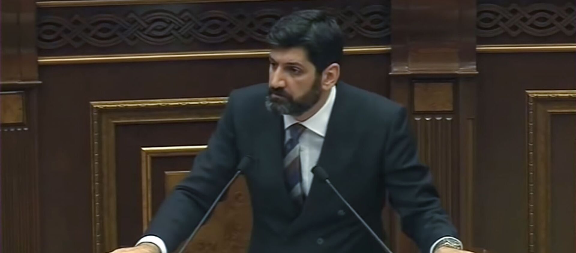 Речь адвоката Ваге Григоряна в Парламенте (23 октября 2018). Еревaн - Sputnik Армения, 1920, 09.07.2021
