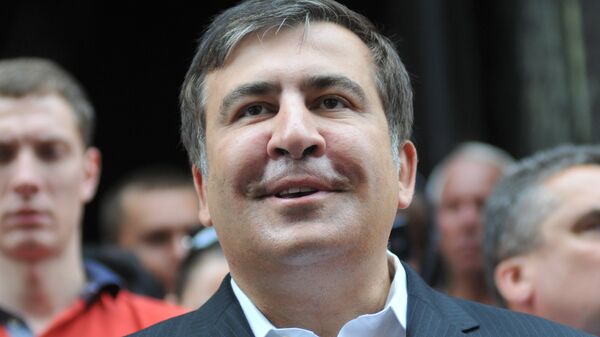 Экс-президент Грузии М.Саакашвили посетил Львов - Sputnik Արմենիա