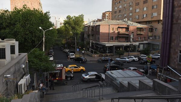 Перекресток улиц Сарьяна и Пушкина в Ереване - Sputnik Արմենիա