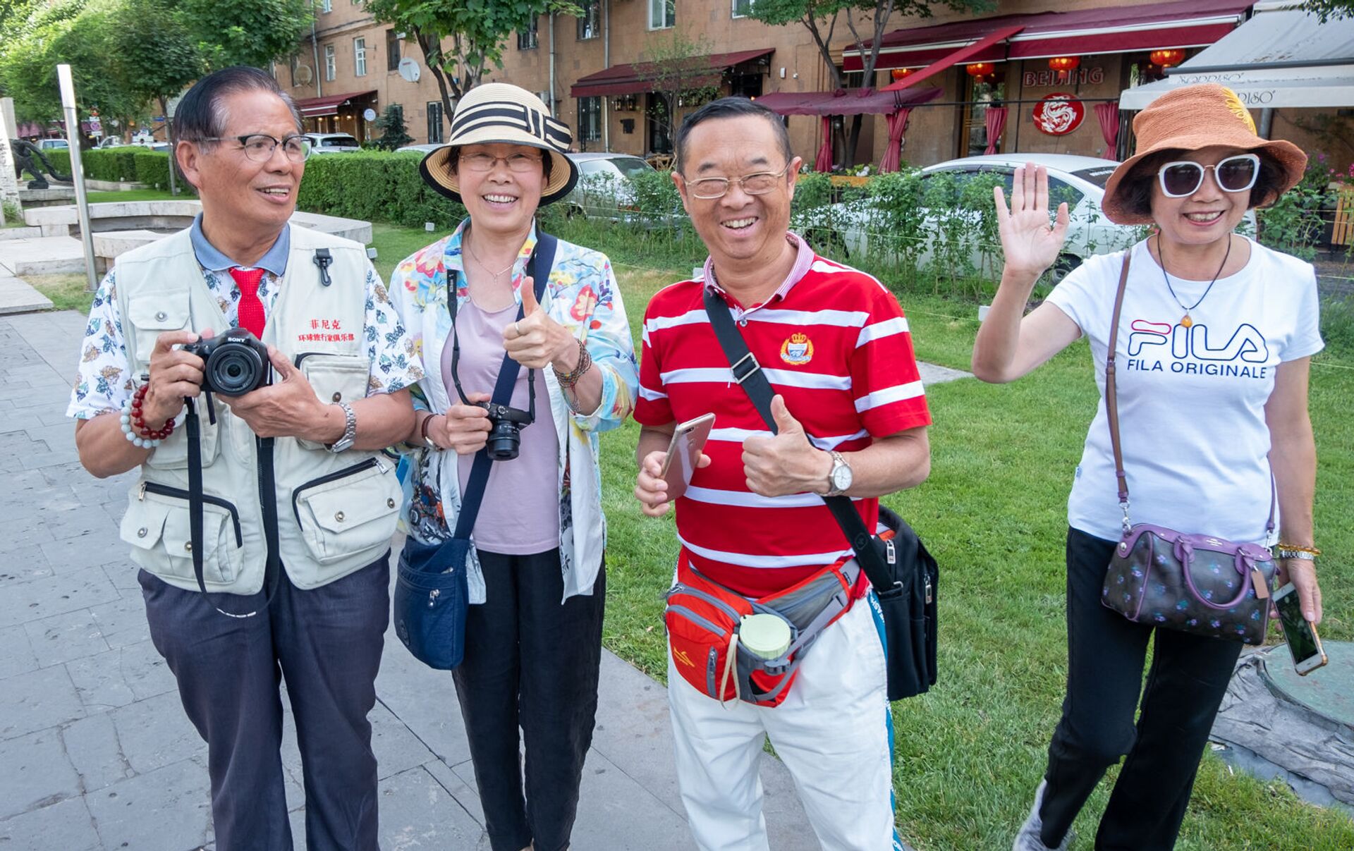 китайские туристы