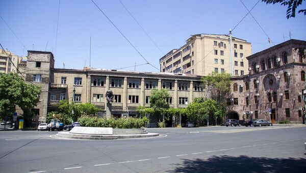Площадь Сахарова в Ереване - Sputnik Արմենիա
