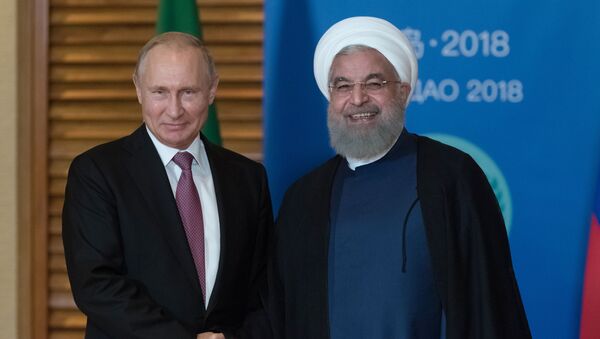 Президент РФ В. Путин на саммите ШОС в Китае - Sputnik Արմենիա