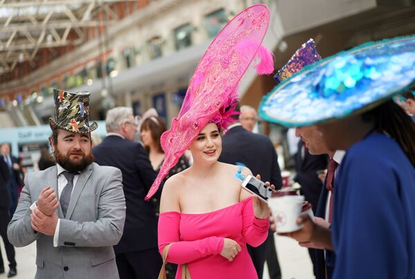 Посетители королевских скачек Royal Ascot - Sputnik Армения