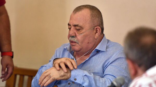 Манвел Григорян на судебном заседании по своему делу (25 июня 2019). Еревaн - Sputnik Армения