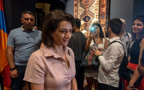 Анна Акопян на открытии Fashion Forum Yerevan (25 июня 2019). Еревaн - Sputnik Армения