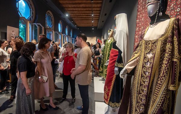 Анна Акопян на открытии Fashion Forum Yerevan (25 июня 2019). Еревaн - Sputnik Армения