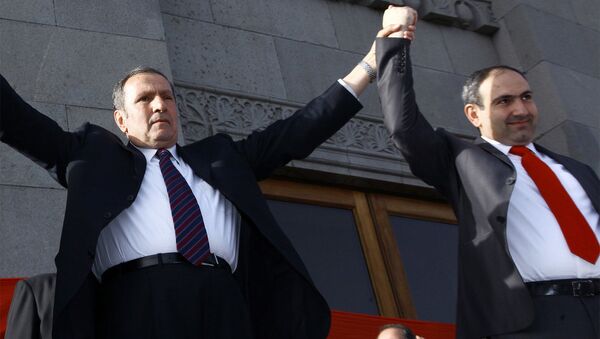 Митинг оппозиционного Армянского народного конгресса - Sputnik Армения