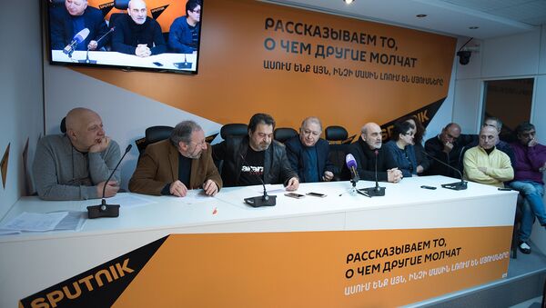 Пресс-конференция на тему Сохраним наши культурно-исторические памятники - Sputnik Армения