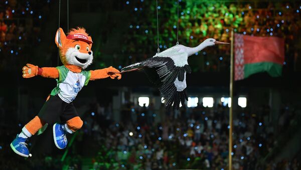 Торжественная церемония закрытия Вторых Европейских игр на стадионе Динамо (30 июня 2019). Минск - Sputnik Армения