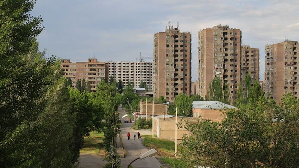 Здания в административном районе Давташен - Sputnik Армения