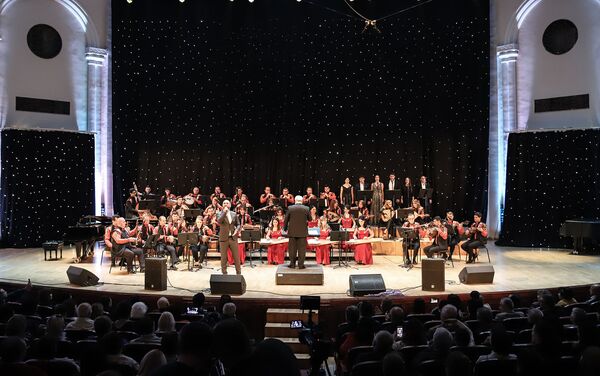 Концерт Государственного оркестра армянских национальных музыкальных инструментов - Sputnik Армения