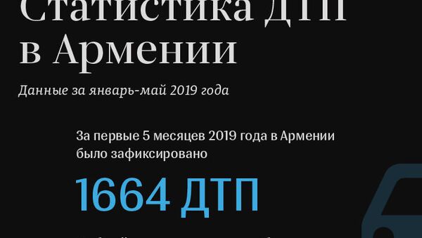 Статистика ДТП в Армении - Sputnik Армения