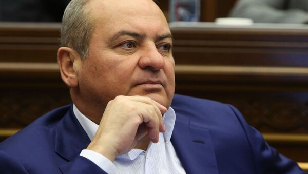 Карен Саркисович Карапетян на заседании парламента - Sputnik Армения