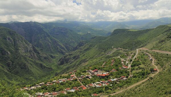 Вид на село Алидзор - Sputnik Армения