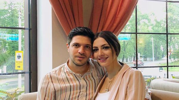 Гурген Дабагян с невестой Инной - Sputnik Армения