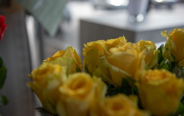 Цветы в цветочном магазине Мариам Мартиросян - Sputnik Армения