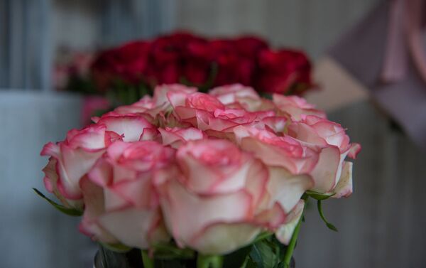 Цветы в цветочном магазине Мариам Мартиросян - Sputnik Армения