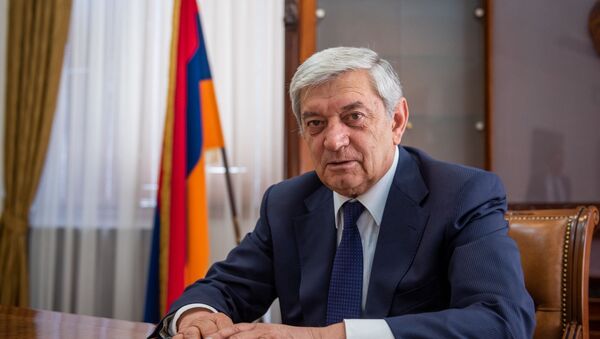 Министр по чрезвычайным ситуациям Фелиск Цолакян - Sputnik Армения