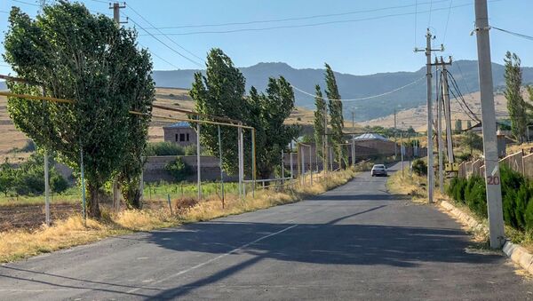 Дорога в селе Техеник - Sputnik Армения