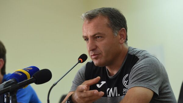 Тренер команды Арарат-Армения Вардан Минасян (21.08.19) Еревaн - Sputnik Армения