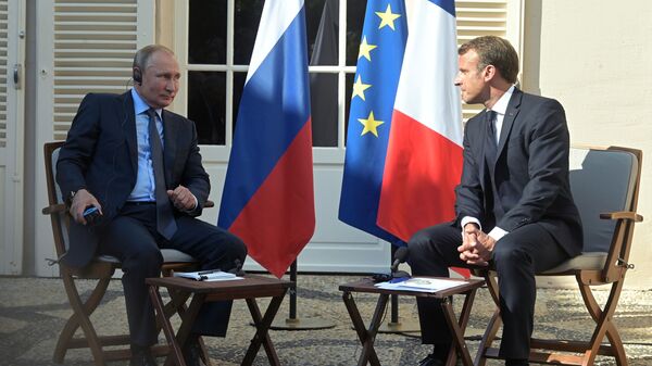Рабочий визит президента РФ В. Путина во Францию - Sputnik Արմենիա